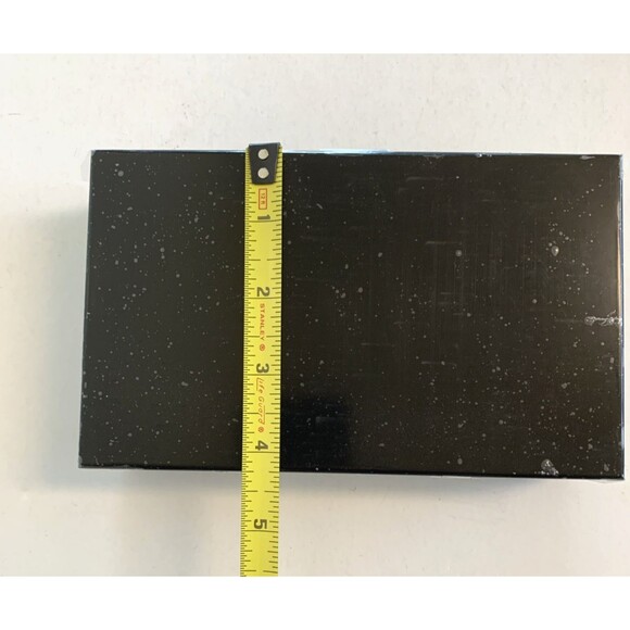 RACHEL ZOE Box of Style Clutch Handbag Black Silver with Metal Strap - Picture 9 of 10